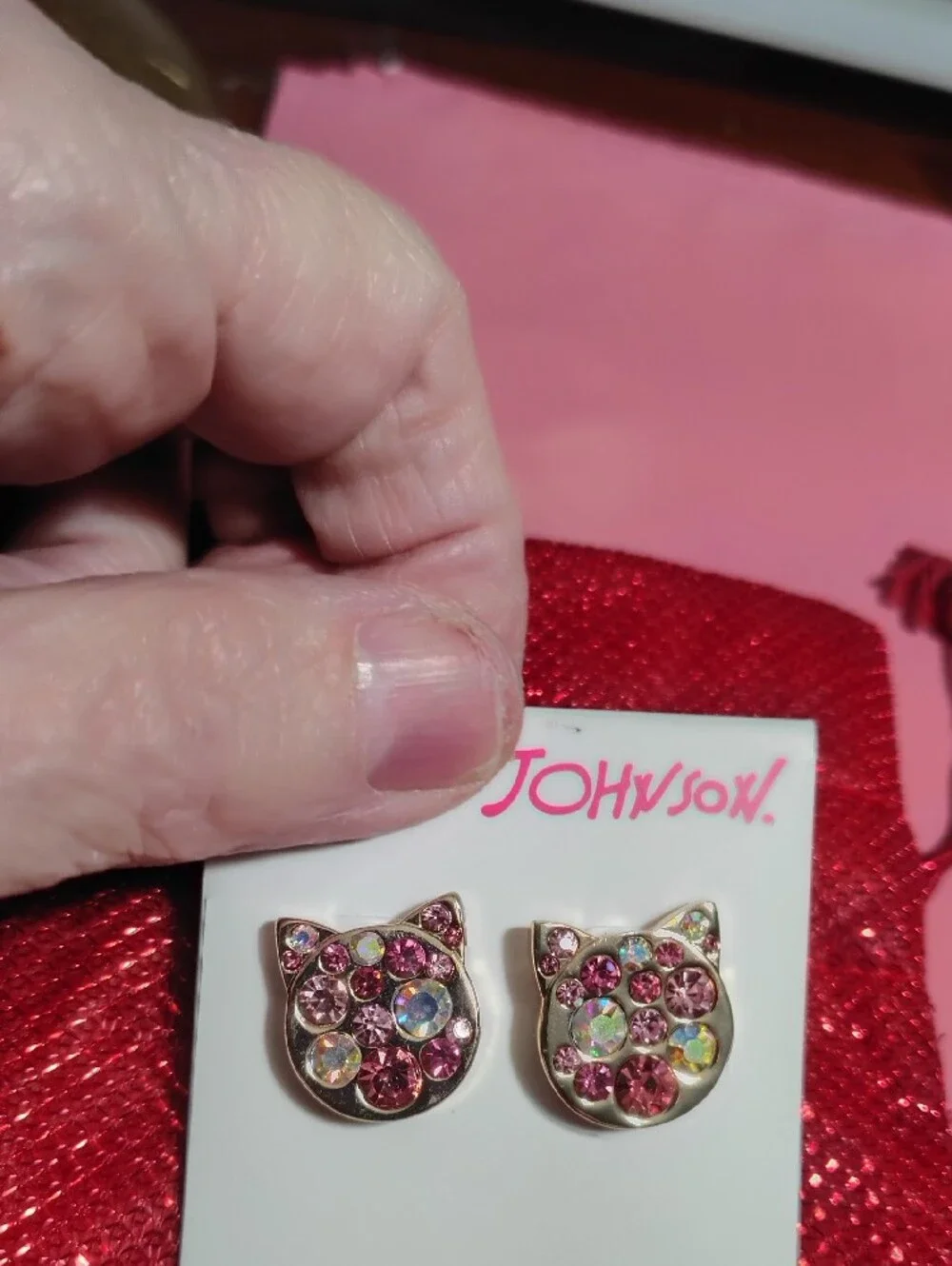 Betsey Johnson playful cat